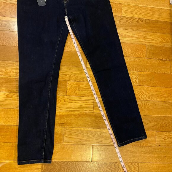 Tommy Hilfiger TH Flex Slim Fit Jeans Dark Wash Cotton Stretch 34x32 Mens NWT - Picture 3 of 6